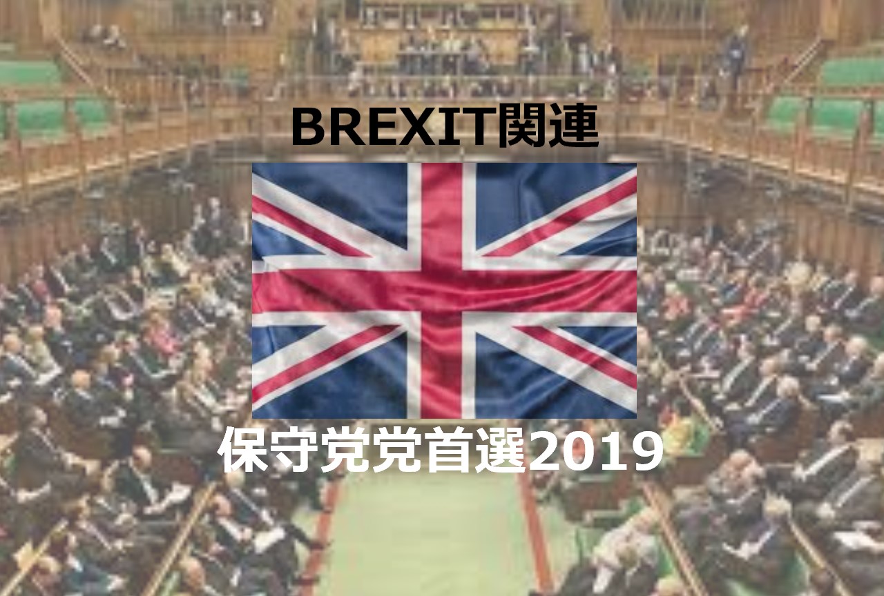 【2019年5-7月】BREXIT関連、イギリス保守党選挙